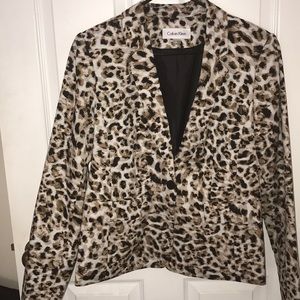 Calvin Klein Silk Blazer